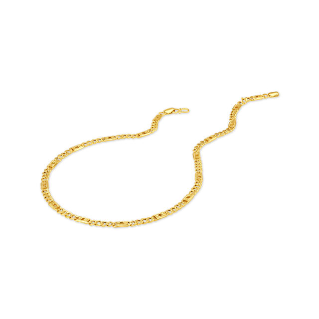 Petite Hearts Gold Chain 2