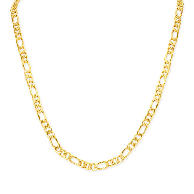 Stylish Linked Gold Chain for Men,,hi-res