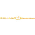Indented Link Gold Chain for Men,,hi-res 