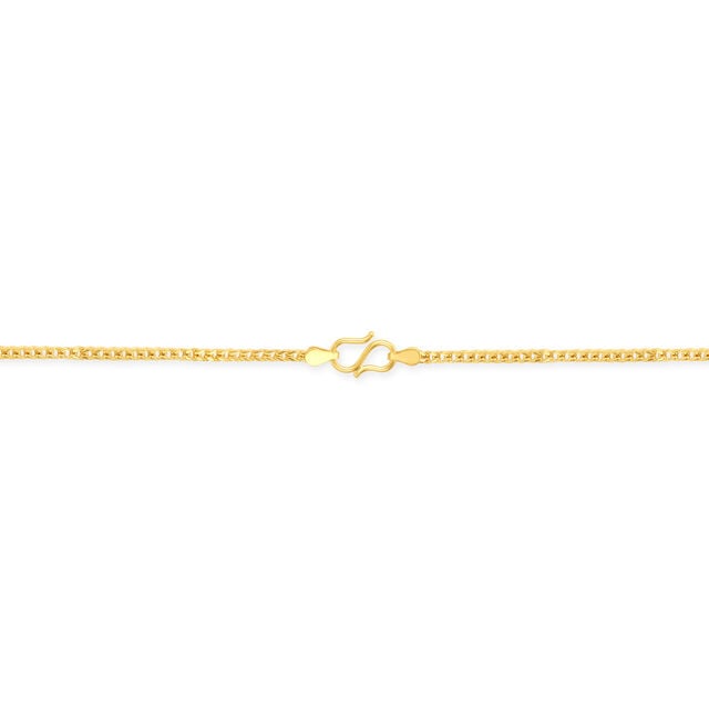 Spiral Carvings Gold Chain for Men,,hi-res 