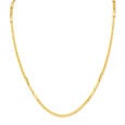 Spiral Carvings Gold Chain for Men,,hi-res 2