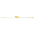 Artistical Links Gold Chain for Men,,hi-res 