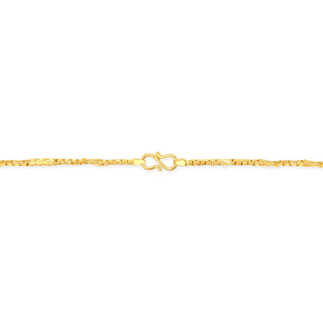 Artistical Links Gold Chain for Men,,hi-res 