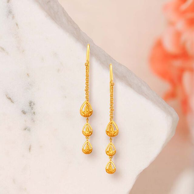 Gorgeous Leaf Drop Earrings