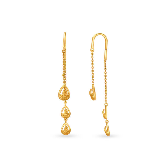 Gorgeous Leaf Drop Earrings