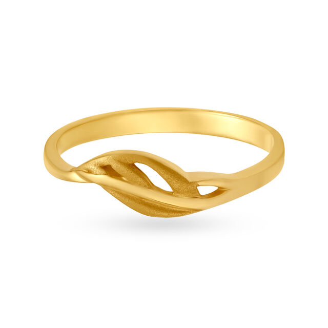 Mesmerizing Leaf Pattern Ring,,hi-res 2