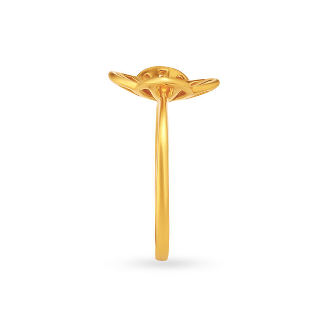 Mesmerizing Leaf Pattern Ring,,hi-res 3