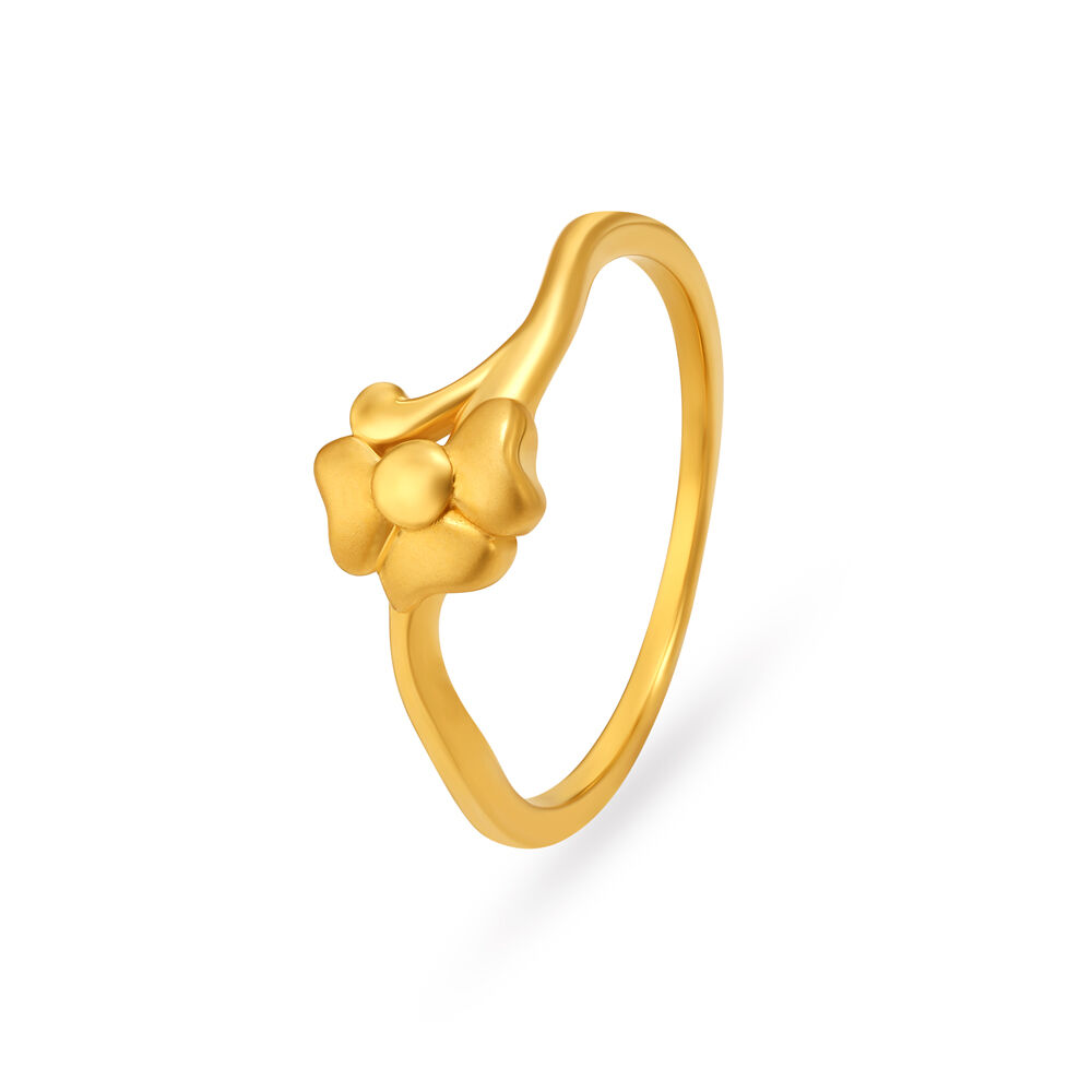 Buy Dainty Floral Ring at Best Price Tanishq US