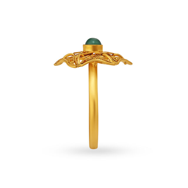 Scintillating Floral Ring with Gemstones,,hi-res