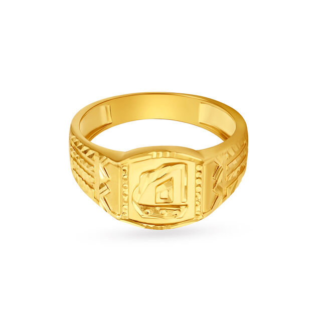 Grand Graceful Alphabet D Ring,,hi-res