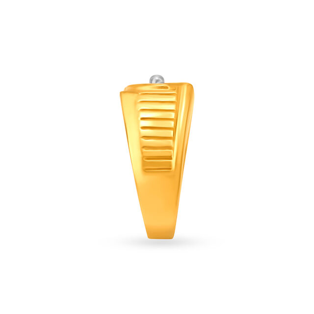 Classy Abstract Ring for Men,,hi-res