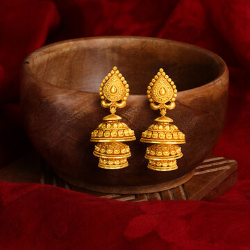 Traditional Detailed Drop Earrings