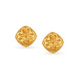 Radiant Floral Stud Earrings 