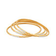 Sleek Textured Bangle,,hi-res 