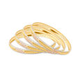 Abstract Textured Bangle,,hi-res 