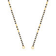 Gold and Black Bead Mangalsutra,,hi-res 