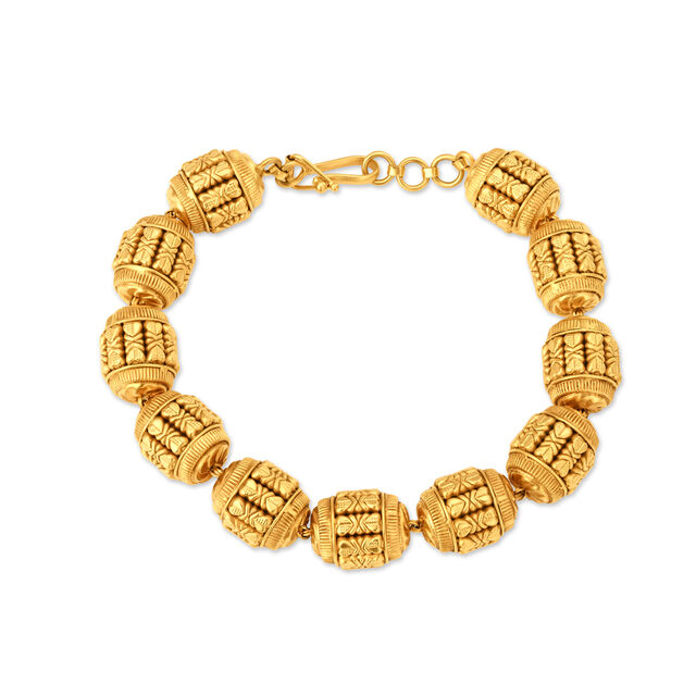 Eclectic Gold Bracelet,,hi-res 