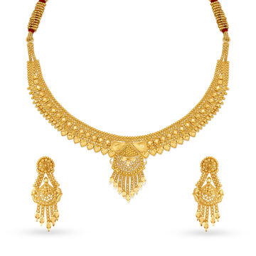 Majestic Heritage Gold Necklace Set