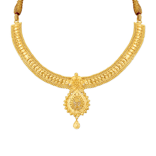 Temple Gold Necklace Set 2