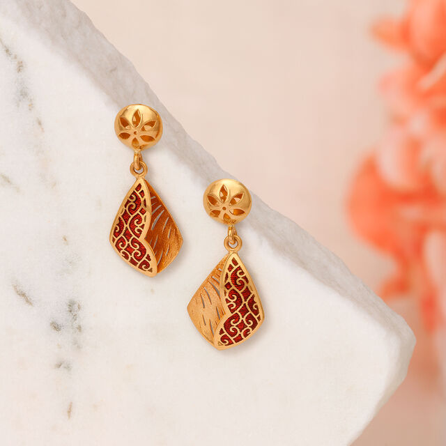 Aesthetic Glam Drop Earrings 