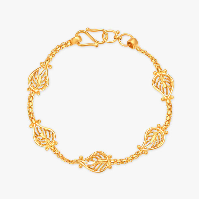 Mesmerising Gold Bracelet,,hi-res