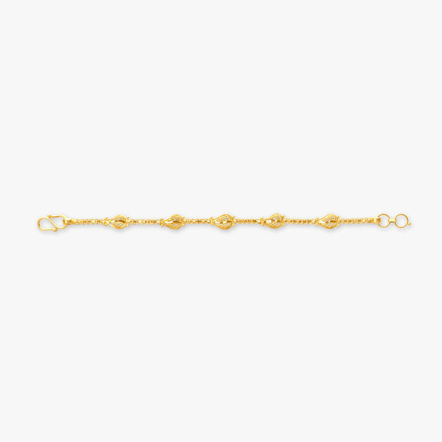 Mesmerising Gold Bracelet,,hi-res