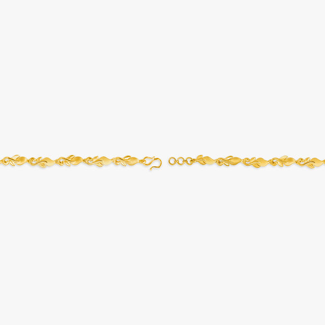 Dainty Gold Vine Bracelet,,hi-res