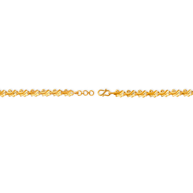 Lush Leafy Gold Bracelet,,hi-res 2