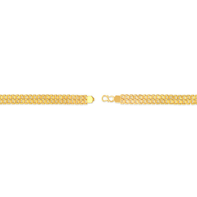 Stylish Gold Bracelet for Men,,hi-res 2