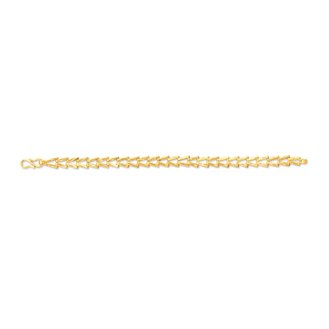 Sophisticated Gold Bracelet,,hi-res 