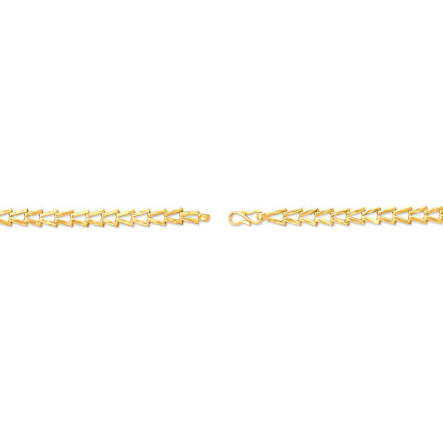 Sophisticated Gold Bracelet,,hi-res 2