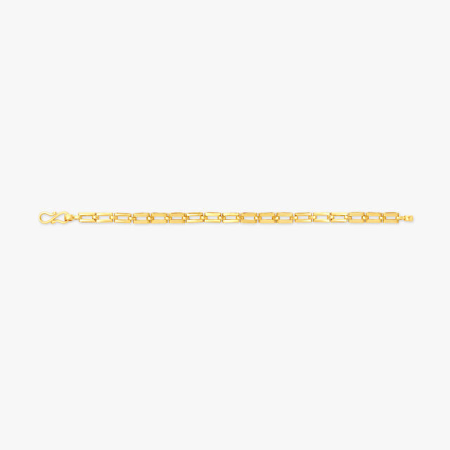 Stylish Gold Bracelet for Men,,hi-res