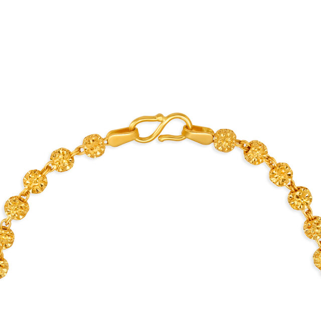 Charming Beady Gold Bracelet,,hi-res 2