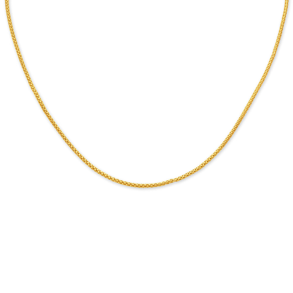 Buy Slender Gold Chain at Best Price | Tanishq US