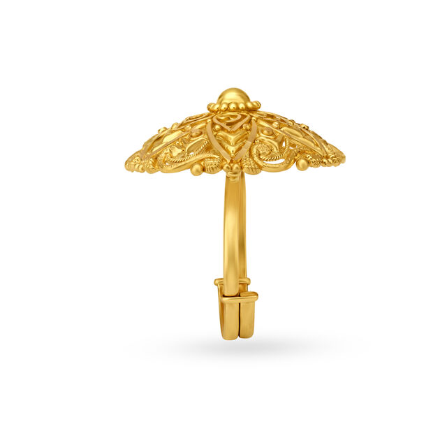 Exclusive Gold Traditional Finger Ring,,hi-res 3