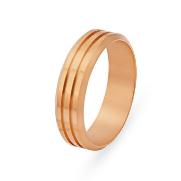 Glamorous Tiered Gold Ring for Men