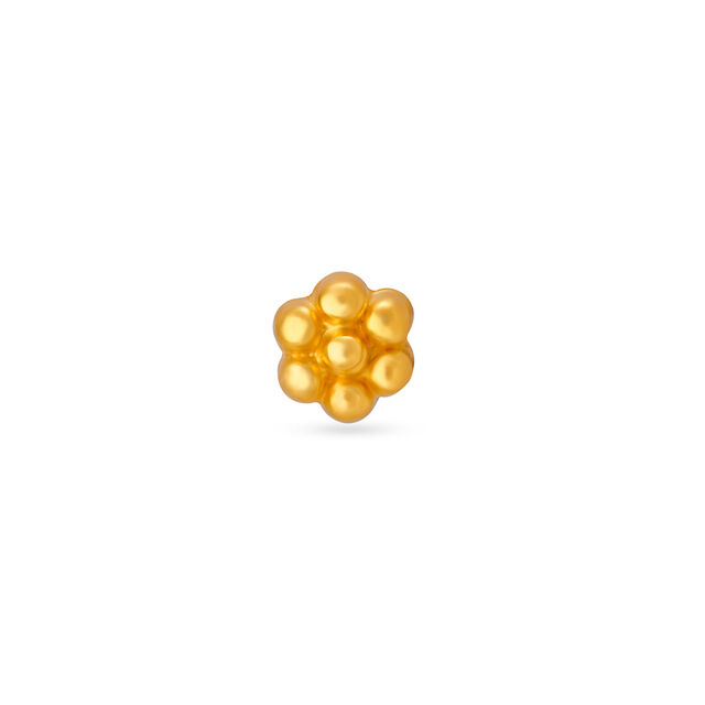 Subtle Gold Nose Pin 