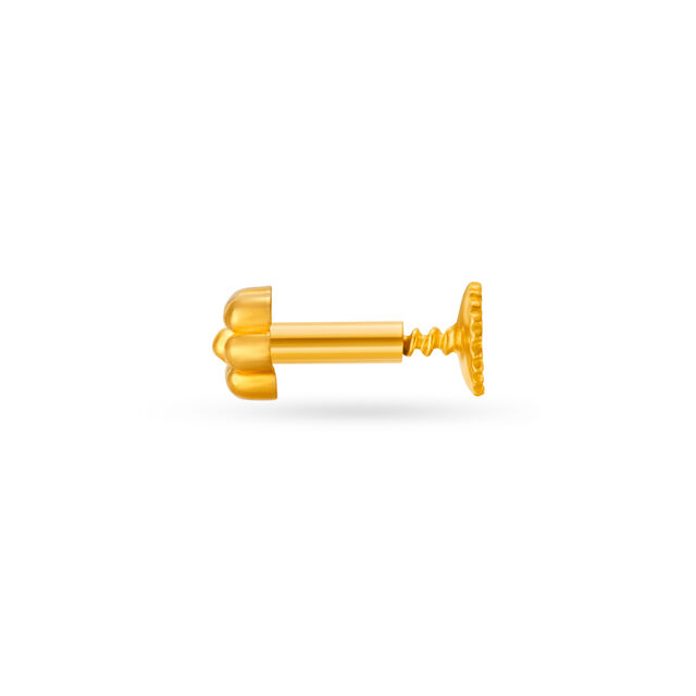 Subtle Gold Nose Pin 2