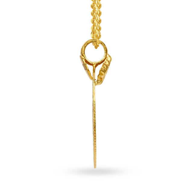 Glorious Gold Lakshmi Kasu Pendant,,hi-res 2