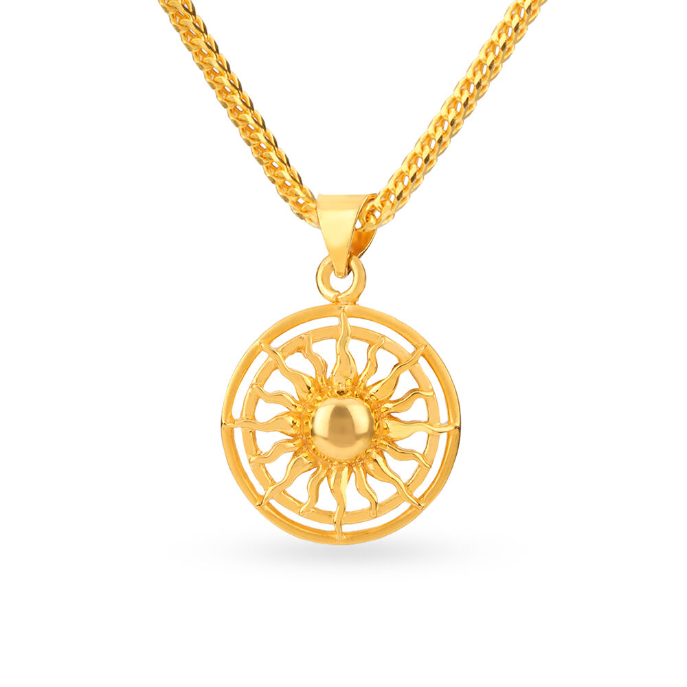 Tanishq gold pendant for male shop