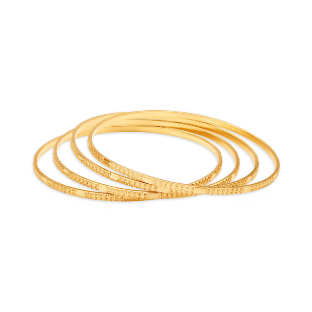 Gleaming Gold Bangle 