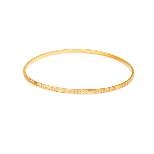 Gleaming Gold Bangle 2