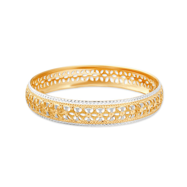 Sparkling Gold Bangle 2