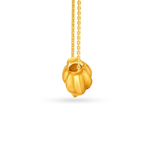 Traditional Thali Gold Pendant 2