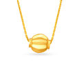 Traditional Thali Gold Pendant 3