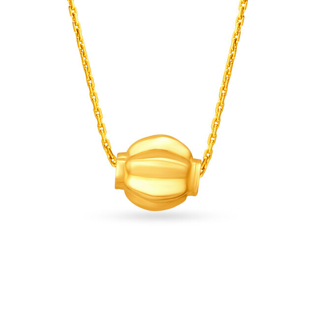 Traditional Thali Gold Pendant 3