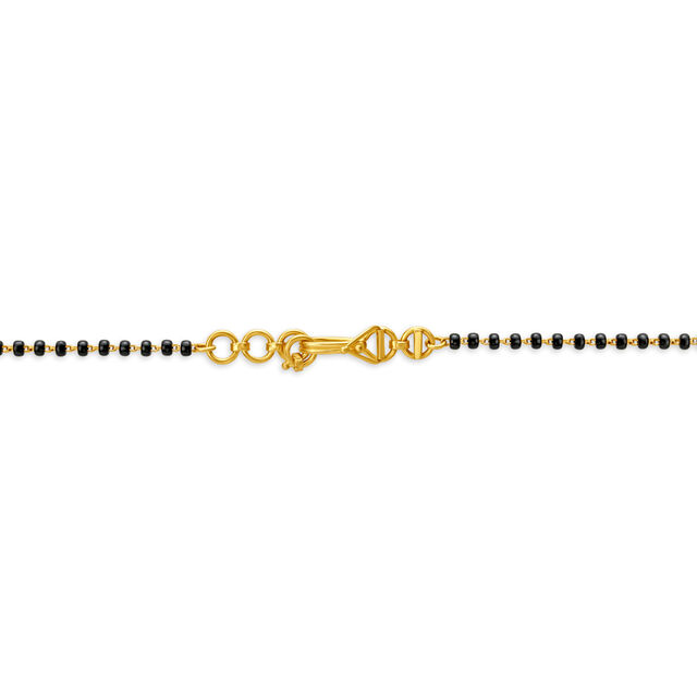 Textured Beaded Mangalsutra,,hi-res 3