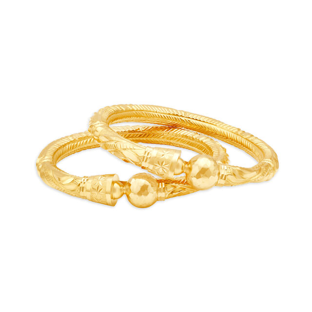 Splendid Gold Bangle 