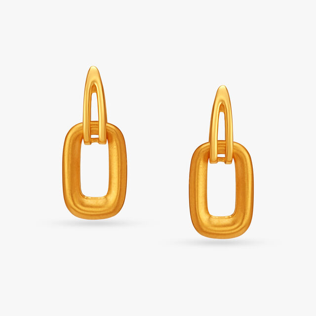 Minimalistic Drop Earrings 