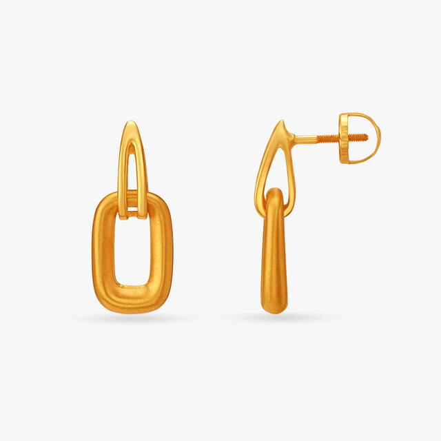 Minimalistic Drop Earrings 2
